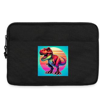 dinosaur - Laptop bag 13" - black - Front