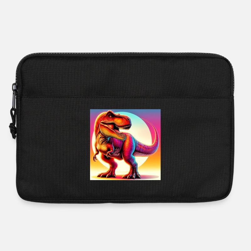 Dinosaurier - Laptoptasche 13" - Schwarz