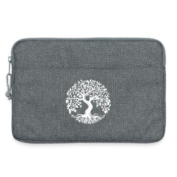 Tree of Life - Laptop bag 13" - heather grey - Front