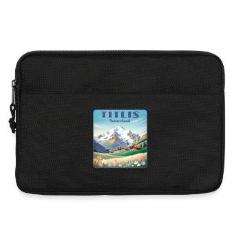Titlis - Laptoptasche 13" - Schwarz - Vorne