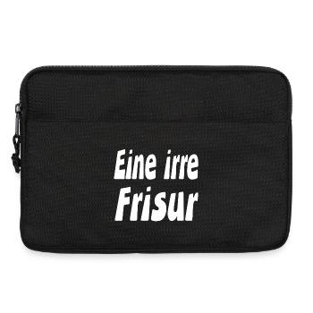 Frisur - Laptoptasche 13" - Schwarz - Vorne
