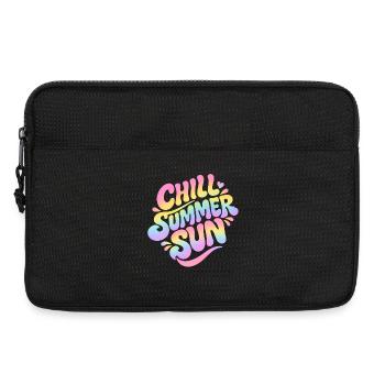 Summer Vibes - Laptoptasche 13" - Schwarz - Vorne