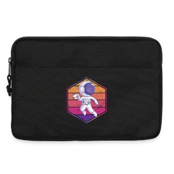Astronaute de handball - Sacoche pour ordinateur portable 13 pouces - noir - Devant