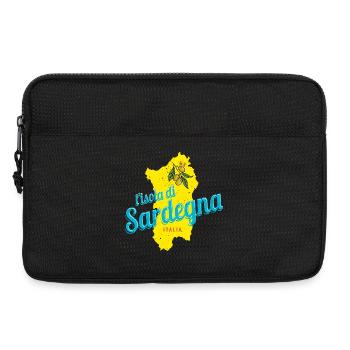 Sardinien Olive Italien Insel Vintage Souvenir - Laptoptasche 13" - Schwarz - Vorne
