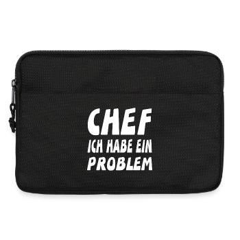 Chef - Laptoptasche 13" - Schwarz - Vorne