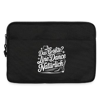 Das Größte Line Dance Natürlich - Laptoptasche 13" - Schwarz - Vorne