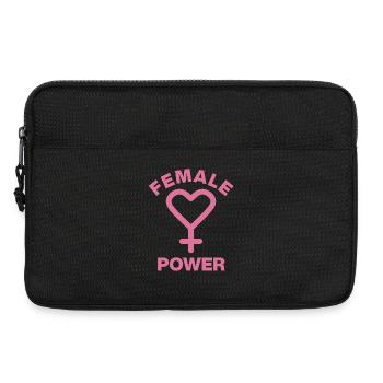 GIRL POWER – HEART OF STRENGTH! ♀ GIRLS SISTERS - Laptoptasche 13" - Schwarz - Vorne
