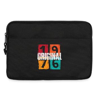 Millésime 1976 - Sacoche pour ordinateur portable 13 pouces - noir - Devant