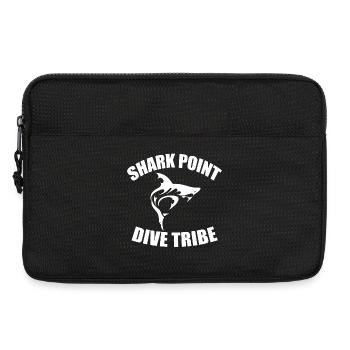 SHARK POINT DIVE TRIBE - Laptop bag 13" - black - Front