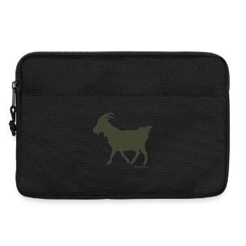 Scapegoat goat olive - Laptop bag 13" - black - Front