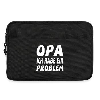 Opa - Laptoptasche 13" - Schwarz - Vorne