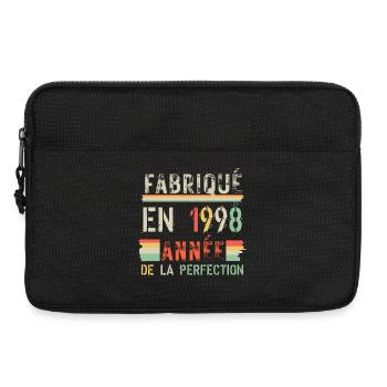 Fabriqué en 1998 Année Parfaite - Sacoche pour ordinateur portable 13 pouces - noir - Devant