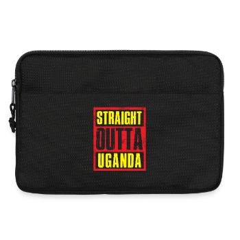 Directement sorti de l’Ouganda - Sacoche pour ordinateur portable 13 pouces - noir - Devant