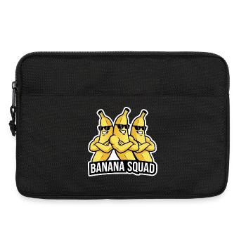 Banane Rigolote : Design Fruit et Humour - Sacoche pour ordinateur portable 13 pouces - noir - Devant