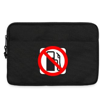 STOP Tank Prices Gasoline Diesel Gas Station - Laptop bag 13" - black - Front