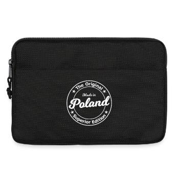 Écusson original de la Pologne Vintage - Sacoche pour ordinateur portable 13 pouces - noir - Devant