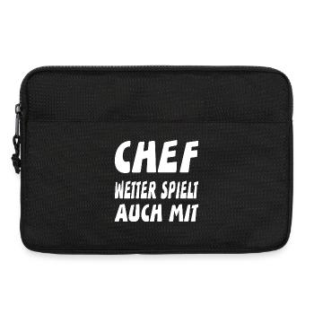 Chef - Laptoptasche 13" - Schwarz - Vorne