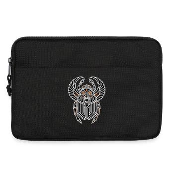 Göttliches Totem des ägyptischen Skarabäusflügels - Laptoptasche 13" - Schwarz - Vorne