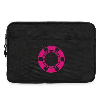 Pièce de casino - Sacoche pour ordinateur portable 13 pouces - noir - Devant