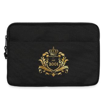 25e anniversaire Semper Verum - Fondé en 05/2001 - Sacoche pour ordinateur portable 13 pouces - noir - Devant