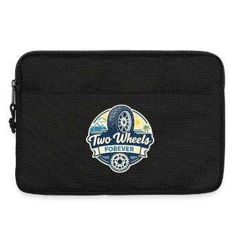 Zwei Räder Forever - Laptoptasche 13" - Schwarz - Vorne