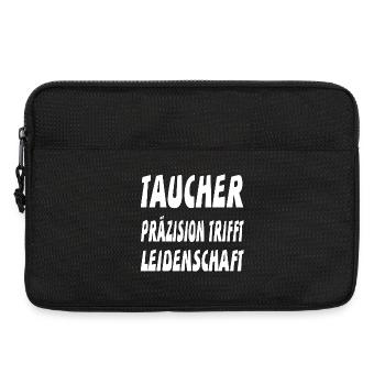 Taucher - Laptoptasche 13" - Schwarz - Vorne