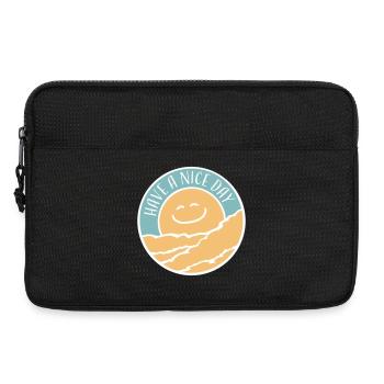Have A Nice Day Funny Sarcastic Saying Cute - Laptop bag 13" - black - Front