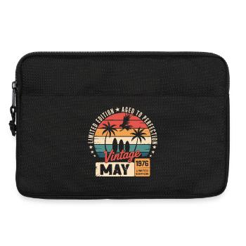 Special anniversary with this design May 1976 - Laptop bag 13" - black - Front