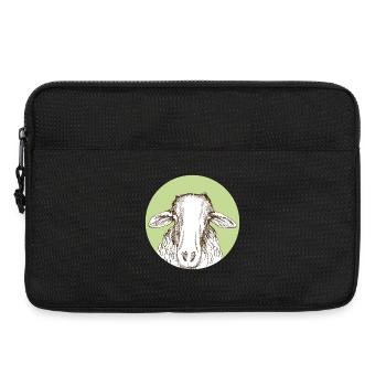 Sheep - Laptop bag 13" - black - Front