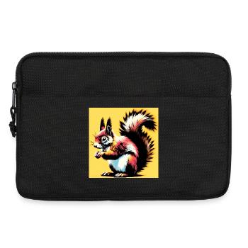 écureuil - Sacoche pour ordinateur portable 13 pouces - noir - Devant