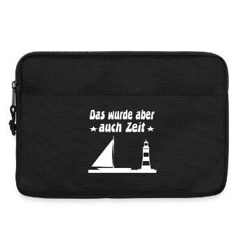 Segeln - Laptoptasche 13" - Schwarz - Vorne