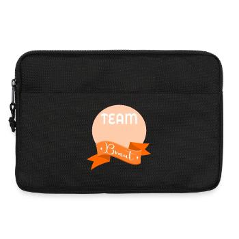 Team Bride - Laptop bag 13" - black - Front