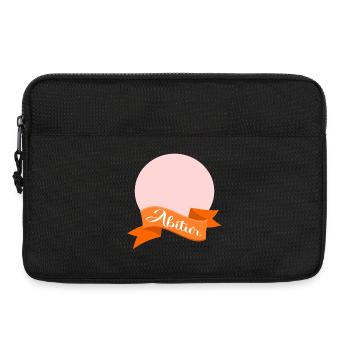 Abitur Schleife - Laptoptasche 13" - Schwarz - Vorne