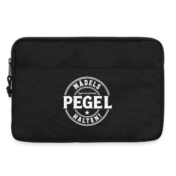 Malle 2026 Mädels egal was passiert, Pegel halten! - Laptoptasche 13" - Schwarz - Vorne