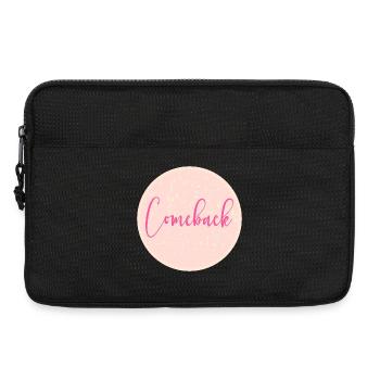Komm zurück - Laptoptasche 13" - Schwarz - Vorne