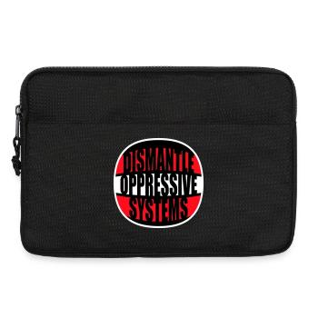 Déclaration d’activisme pour démanteler les systèmes oppressifs - Sacoche pour ordinateur portable 13 pouces - noir - Devant