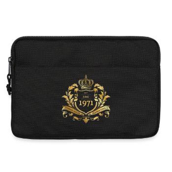 55. Geburtstag Semper Verum - Established 06/1971 - Laptoptasche 13" - Schwarz - Vorne