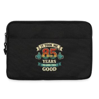 85 Ans - Il m'a fallu 85 Ans pour être aussi Beau - Sacoche pour ordinateur portable 13 pouces - noir - Devant