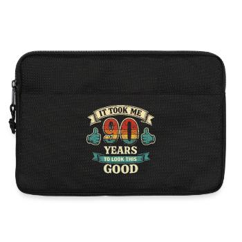 90 Years - It Took Me 90 Years to Be This Beautiful - Laptop bag 13" - black - Front