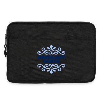 Onkologie-Krankenschwester - Laptoptasche 13" - Schwarz - Vorne