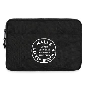 Malle 2026 Lecker Bierchen - Laptoptasche 13" - Schwarz - Vorne