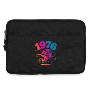Vintage 1976 - Laptoptasche 13" - Schwarz - Vorne