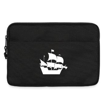 Voile - Sacoche pour ordinateur portable 13 pouces - noir - Devant