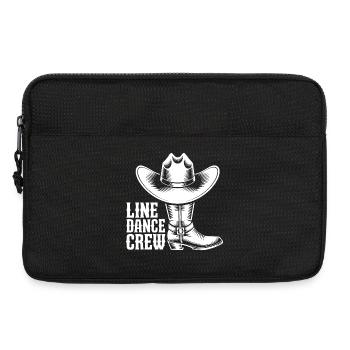 Line Dance Crew Western Flair - Laptoptasche 13" - Schwarz - Vorne
