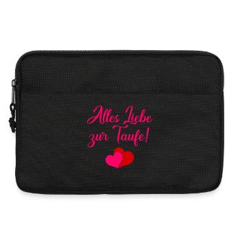Paroles de baptême Bébé du baptême - Sacoche pour ordinateur portable 13 pouces - noir - Devant