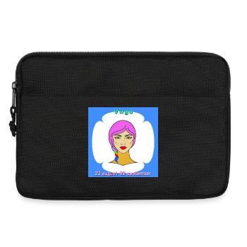 rater - Sacoche pour ordinateur portable 13 pouces - noir - Devant