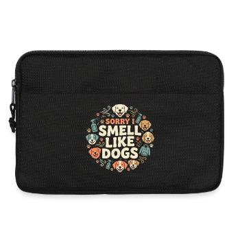 Zwingertechniker, Zwingerassistent, Tierpflege - Laptoptasche 13" - Schwarz - Vorne