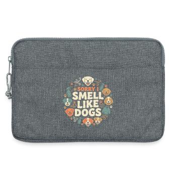 Zwingertechniker, Zwingerassistent, Tierpflege - Laptoptasche 13" - Grau meliert - Vorne