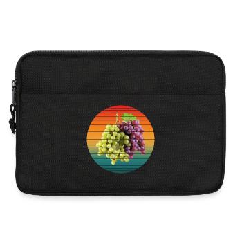 grape fruits - Laptop bag 13" - black - Front