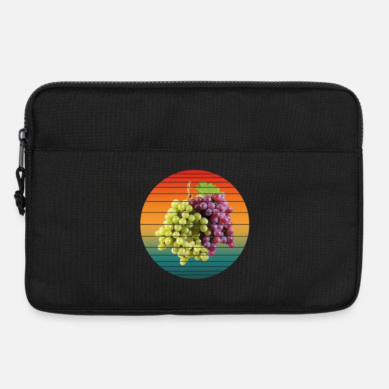 grape fruits - Laptop bag 13" - black